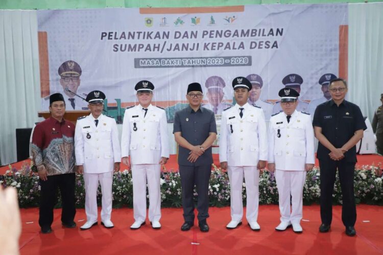 Lantik Kepala Desa, Plt Bupati Bogor: Pembangunan Desa Harus Berdasarkan Data Valid dan Berkualitas