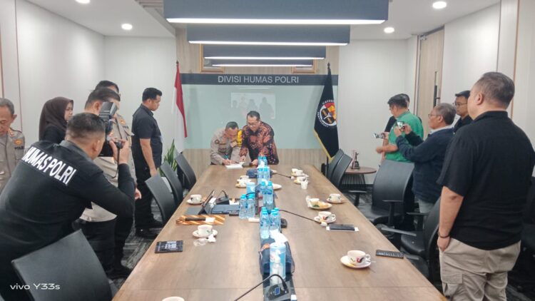 Humas Polri dan SMSI Perkuat Kolaborasi