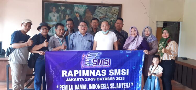 Serba-Serbi:  Relakan Tiga Tiket Pesawat Hangus Demi Sukseskan Rapimnas SMSI