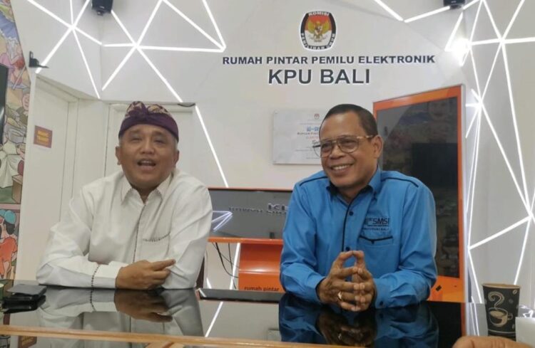 SMSI Bali Ajak KPUD Seluruh Bali, Sertakan Literasi Digital Dalam Sosialisasi Pemilu