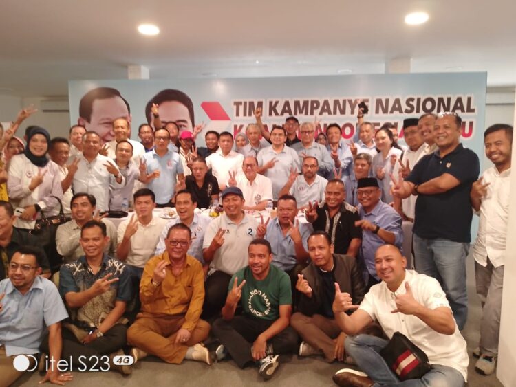 Ahmad Kailani, Wakil Komandan Relawan TKN Prabowo-Gibran “Mari Kita Biru Kan INDONESIA untuk Prabowo-Gibran”