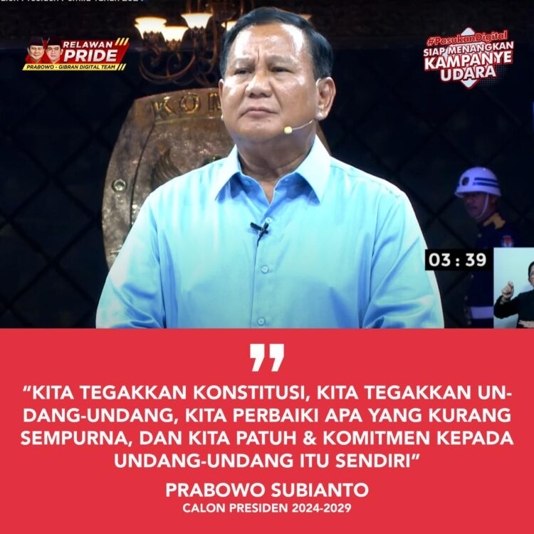 dr Ali Mahsun ATMO Presiden KAI: Prabowo Matur of Leader, Ikhlas, Pemersatu Bangsa dan Tempatkan Rakyat Hakim Tertinggi Pilpres 2024