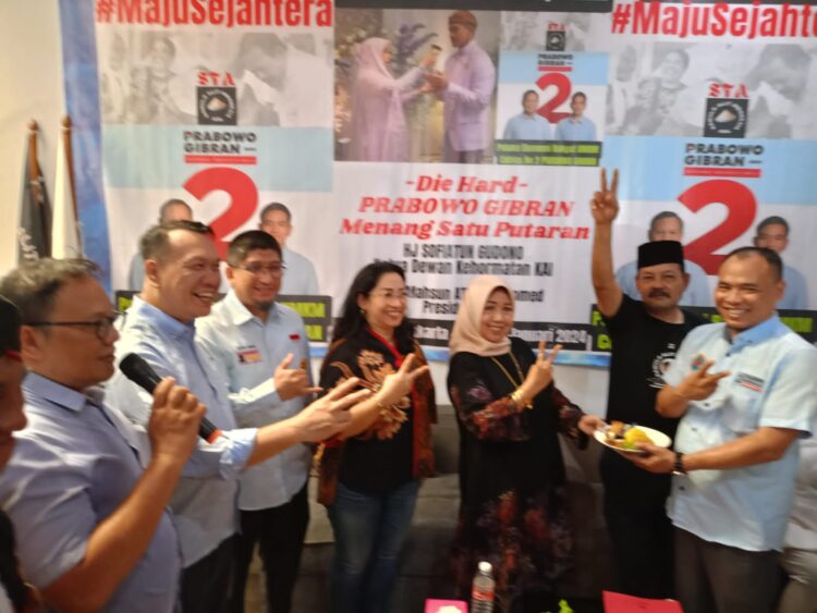 Mertua Kaesang dan KAI Ajak UMKM Menangkan Prabowo Gibran Satu Putaran
