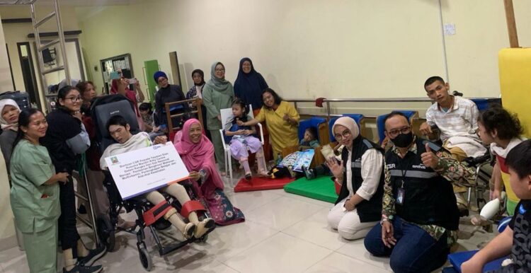 Momen Hari Gizi Nasional, BRI Insurance Salurkan Bantuan untuk Anak Berkebutuhan Khusus di Kitty Centre