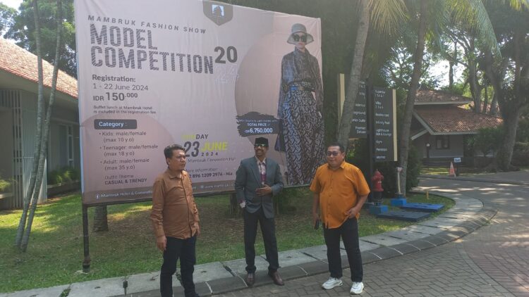 Ketua SMSI Pusat Serta PHRI dan PWI Banten Apresiasi Acara Fashion and Model Competition Mambruk Hotel