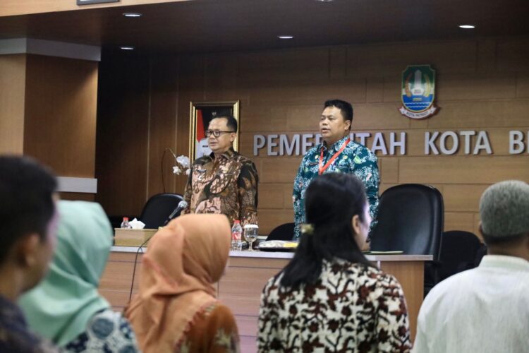 Peluncuran Aplikasi SIMODALINDAG, Pj. Wali Kota Bekasi: “Semoga Dapat Mempermudah Pelayanan Perindustrian dan Perdagangan”