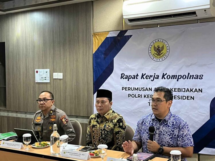 Kompolnas Susun Kebijakan Polri Kwartal Pertama 2024 Dalam FGD di Jakarta