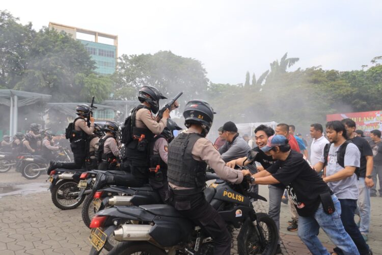Pemkot Bekasi Bersama Unsur Keamanan Gelar Simulasi Pengamanan Pilkada