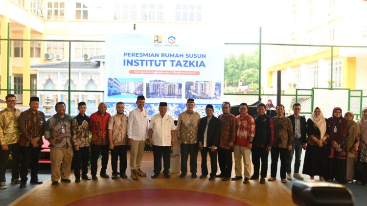 Peresmian Rumah Susun Institut Tazkia oleh Kementerian PUPR