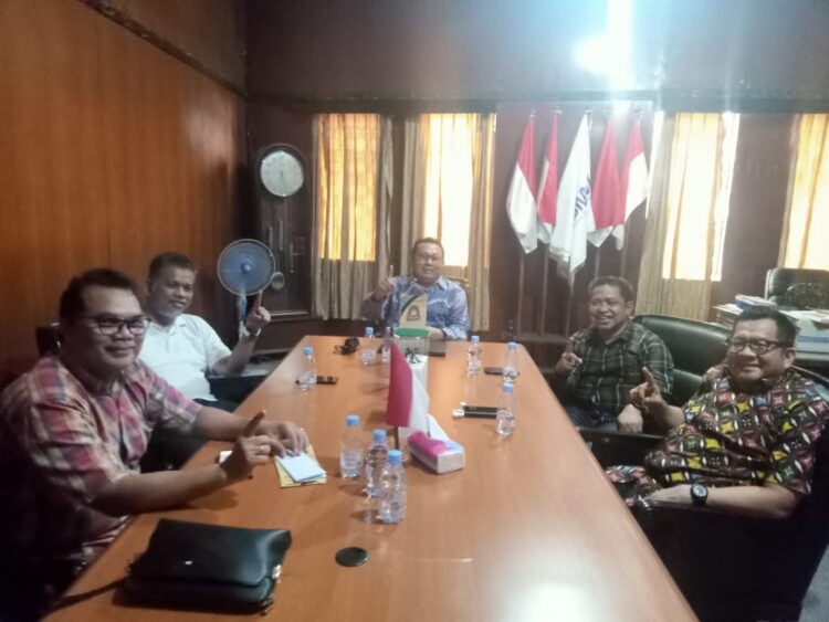Kolaborasi Media Bangun Kota Ternate, Santrani Abusama Temui Ketum SMSI
