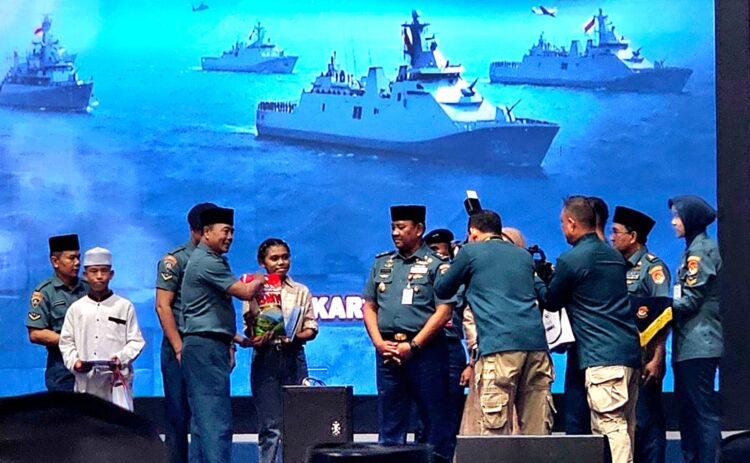 Tasyakuran HUT ke-3 Koarmada RI: Santunan, Penghijauan, dan Apresiasi Prajurit