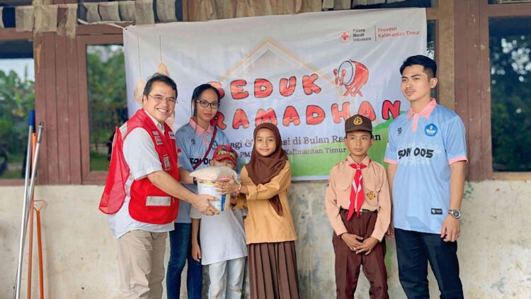 PMI Kaltim Gelar Beduk Ramadan di SD Terpencil Samarinda
