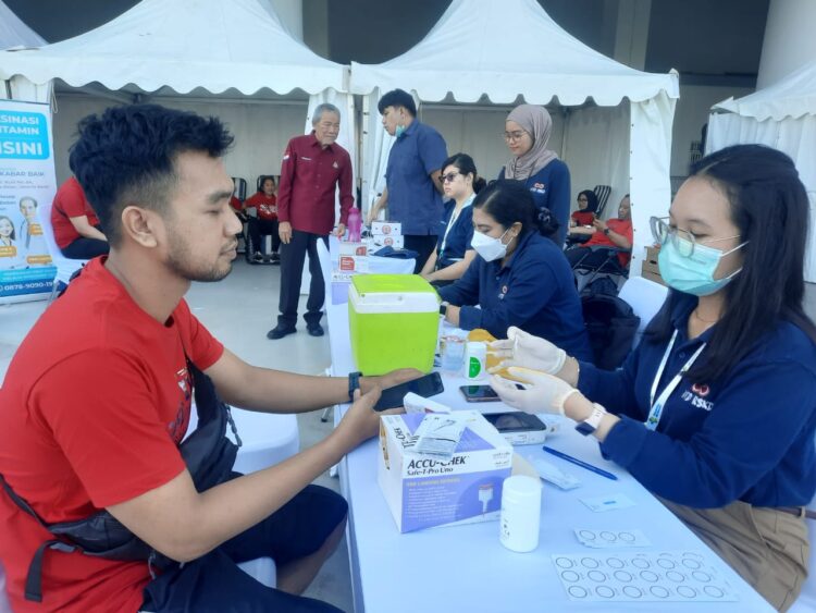 Bersama PT Sukses Corp International dan Yayasan Hidup Baru, PDDI DKI Jakarta gelar Donor Darah Festival Kemerdekaan RI ke- 80 di JIS