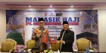 Sarung Tenun Gaido Masterpiece Diluncurkan dalam Manasik Haji Akbar 1447 H/2026