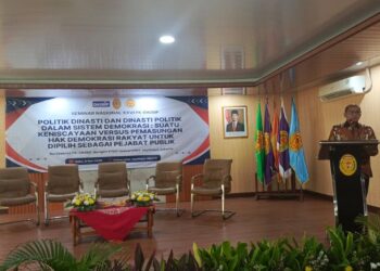 Abdul Latif Kupas Politik Dinasti dari Perspektif Konstitusi di Seminar Nasional Universitas