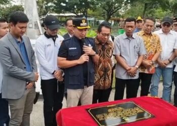 Monumen SMSI  Menjadi Salah Satu DTW Di Cilegon