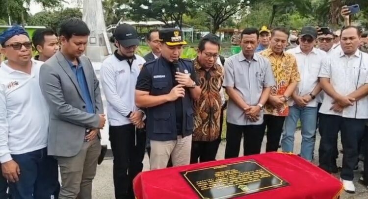 Monumen SMSI  Menjadi Salah Satu DTW Di Cilegon