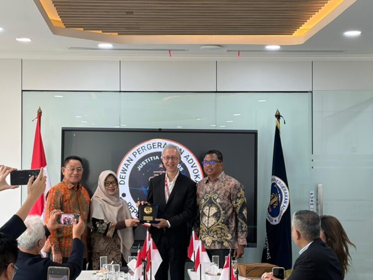 DePA-RI dan Organisasi Advokat Singapura Perkuat Kerja Sama Hukum