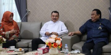 Plh Walkot Harris Bobihoe : Pemkot Dan BKSAP DPR RI Bahas Strategi UMKM Tembus Di Pasar Dunia