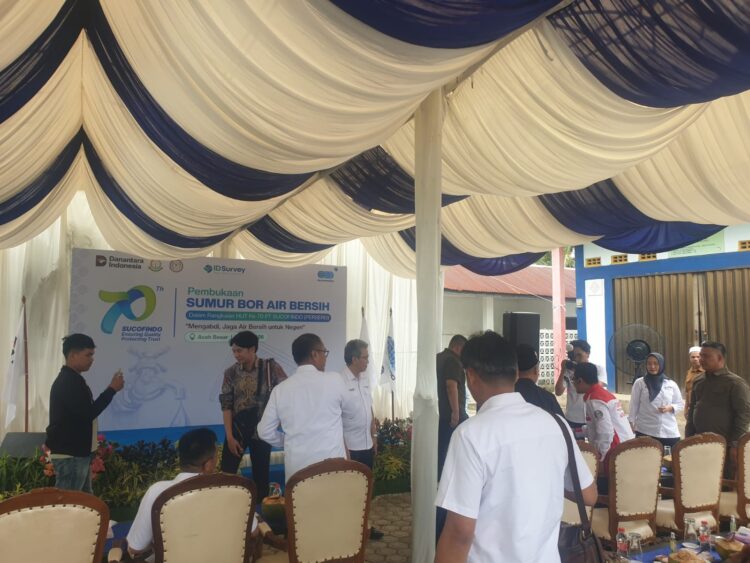 ABPEDNAS dan SUCOFINDO Hadirkan Akses Air Bersih bagi Masyarakat Desa di Aceh Besar