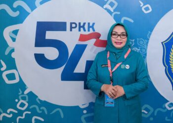 Ketua TP PKK Kota Bekasi Hadiri Puncak Peringatan HKG PKK ke-54 Tingkat Nasional di Makassar