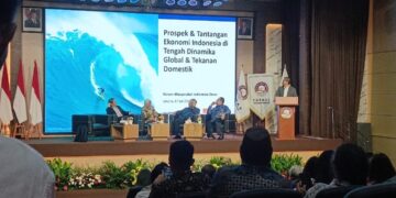 Forum Masyarakat Indonesia Emas (FORMAS) dan Yayasan Tarumanagara Menggelar Diskusi Nasional “Menguji Ketahanan Ekonomi Indonesia di Tengah Turbulensi Global: Tahan Banting atau Rentan?”.