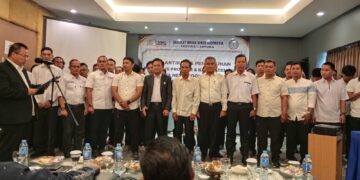 Ketua Umum SMSI Kukuhkan Pokja Newsroom Jaga Desa di Lampung, Upaya Pagar Hukum dari Ruang Berita