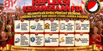 Refleksi Kebangsaan FTA; SELAMATKAN APBN, PERKUAT EKONOMI, LINDUNGI RAKYAT DARI BEBAN UTANG JANGKA PANJANG