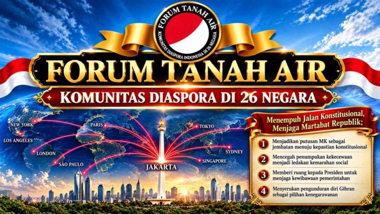 Pernyataan Sikap Forum Tanah Air (FTA) Komunitas Diaspora 5 Benua Di 26 Negara