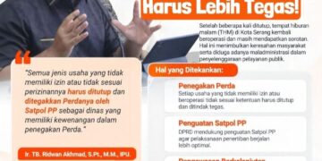 THM Membandel di Kota Serang, Ketua Komisi I DPRD: Satpol PP Harus Lebih Tegas!