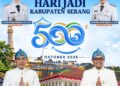 BAPENDA Kabupaten Serang Ucapkan Selamat Hari Jadi ke-500 Kabupaten Serang