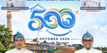 BAPENDA Kabupaten Serang Ucapkan Selamat Hari Jadi ke-500 Kabupaten Serang