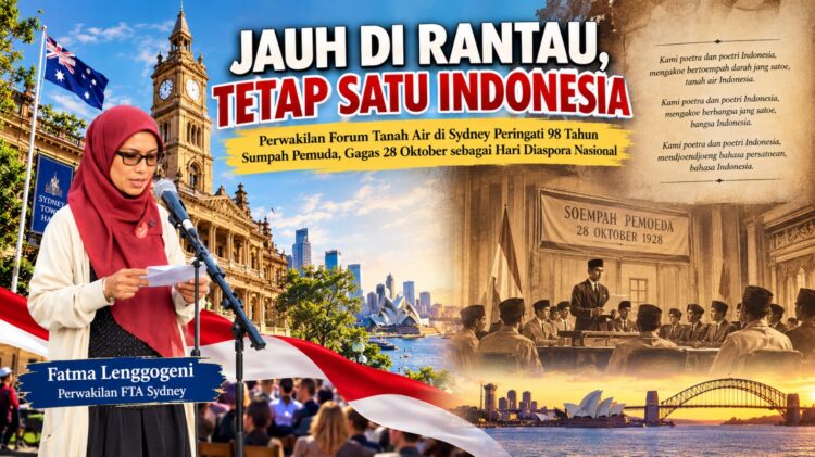 Jauh Di Rantau, Tetap Satu Indonesia