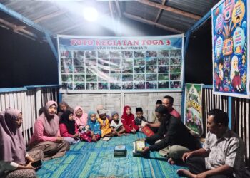 DPD Perisai Prabowo Deli Serdang bersama Yayasan GERSUMMI bersama bergerak untuk Generasi Emas Anak Bangsa